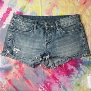 ✨ BLANKNYC Light Blue Distressed Denim Jean Shorts 🤍Absolute Perfection Summer🩵💙